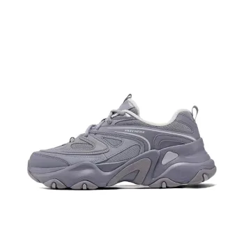 Skechers DLITES Slip Resistant Breathable Low Top Chunky Sneakers Women's Purple