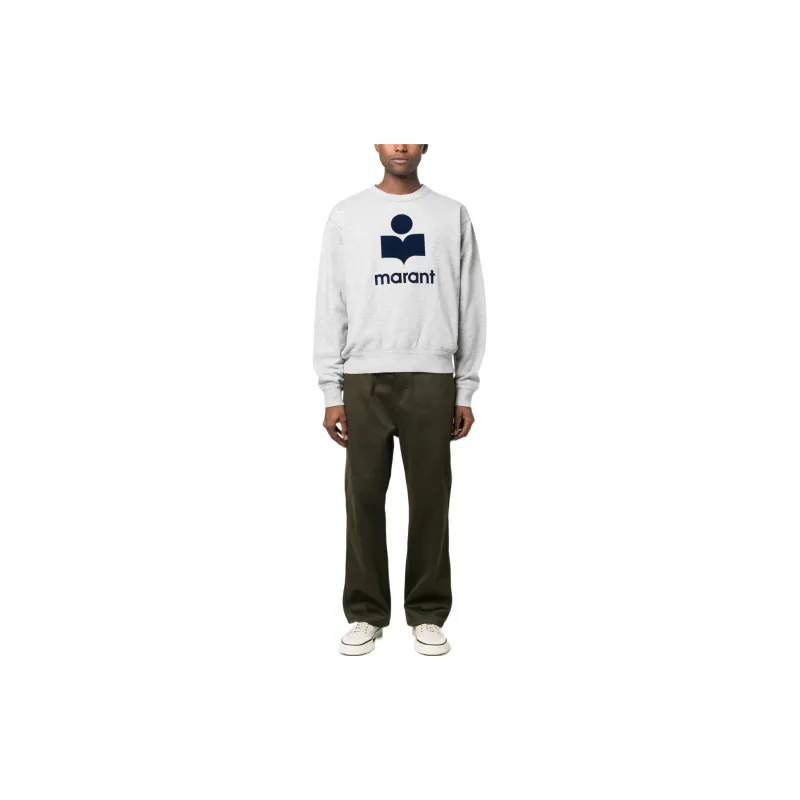 ISABEL MARANT Mikoy Logo embroidered Sweatshirt-1