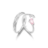 Rose Love Language Couple Rings