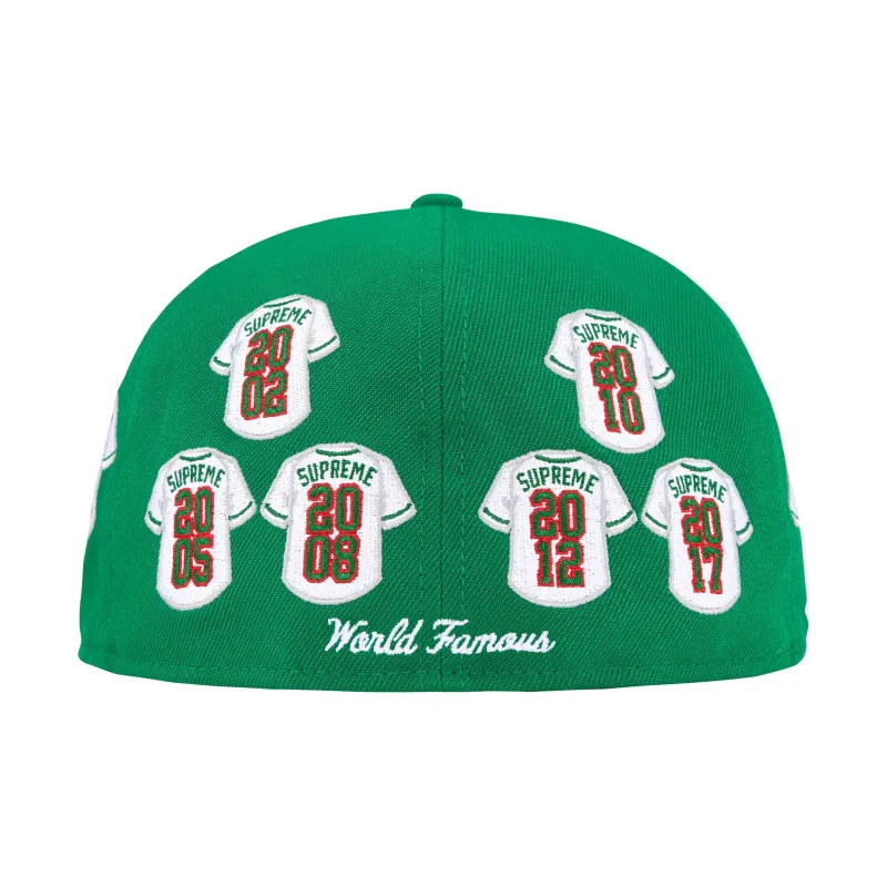 Supreme Jerseys Box Logo New Era Fitted Hat-1