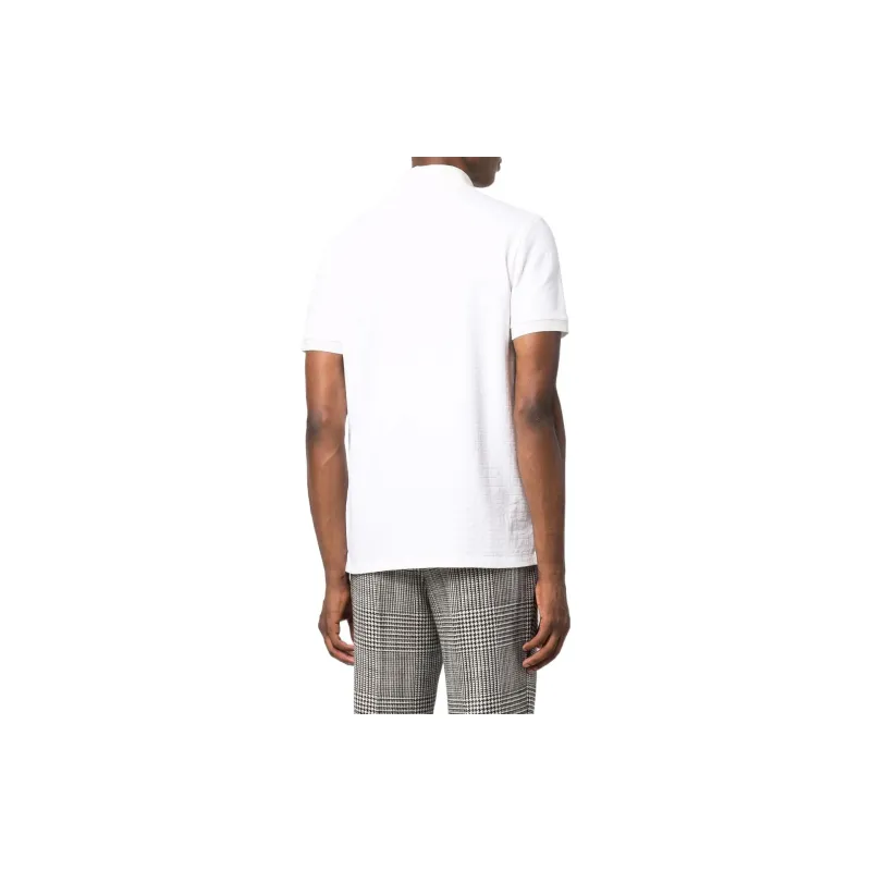 BALMAIN Polo Shirts Men White-2