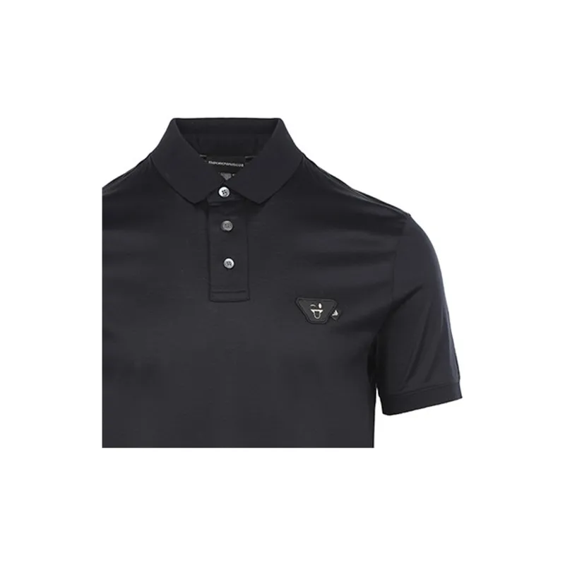 EMPORIO ARMANI Polo Shirts Men Dark Blue-4
