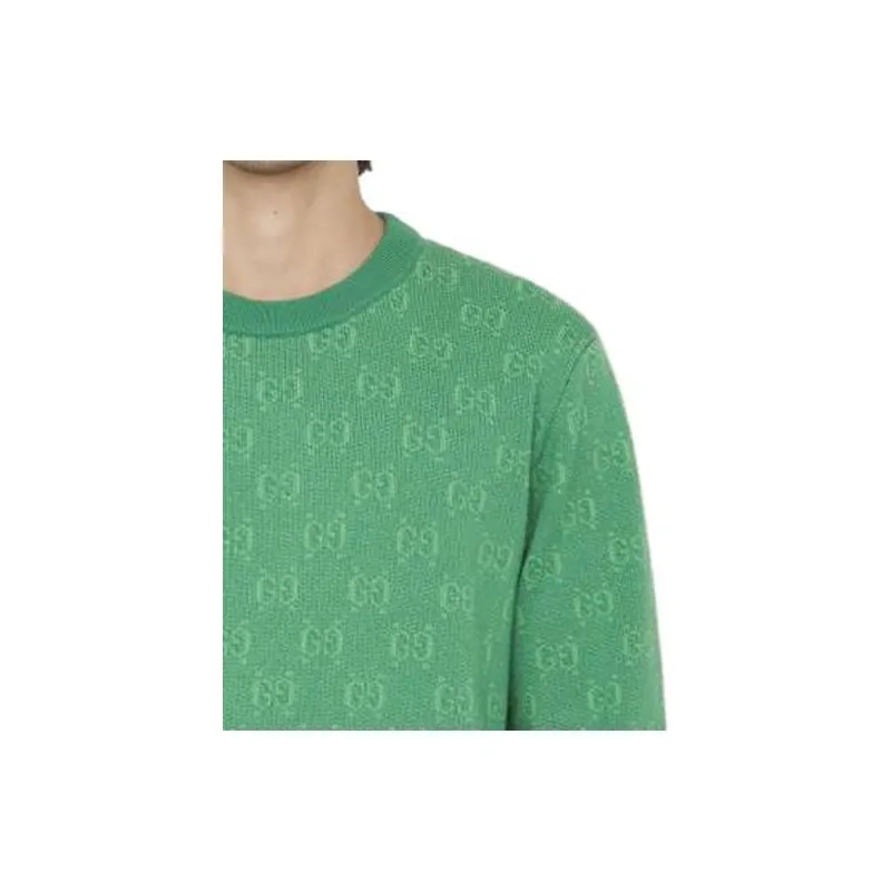 GUCCI FW23 Sweatshirt Men's Green-5