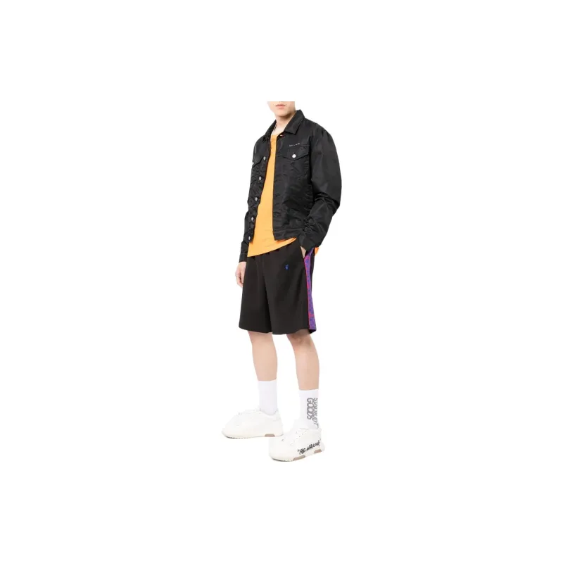 OFF WHITE Monogram Band Track Shorts-2