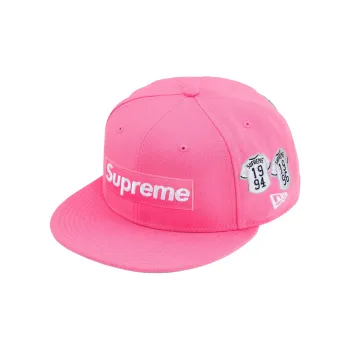 Supreme Jerseys Box Logo New Era Fitted Hat