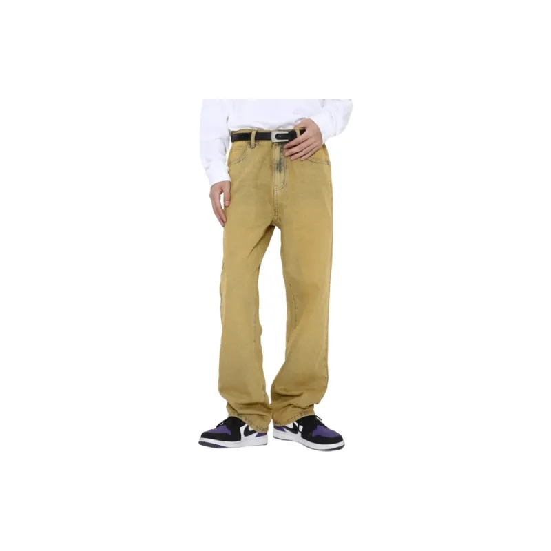 Voguo Relay Jeans Unisex Yellow-6