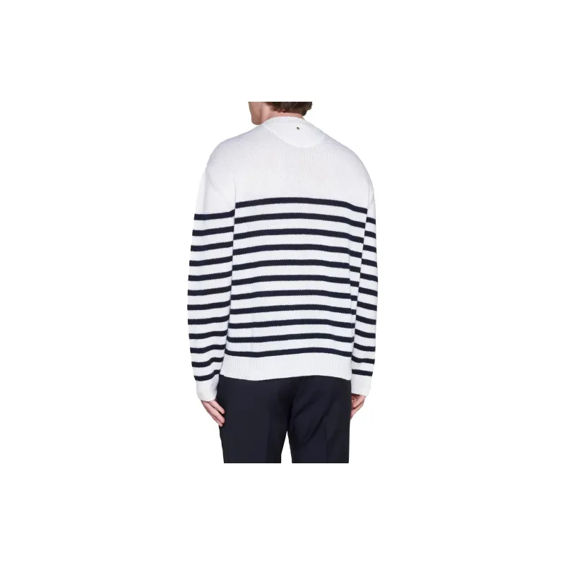 Valentino Striped Crewneck Jumper-3