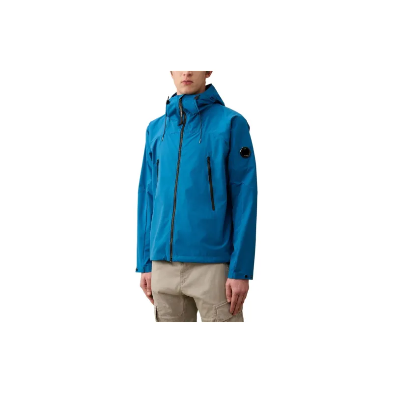 C.P.Company Pro Tek Hooded Jacke Jackets Coats Men's Blue-3