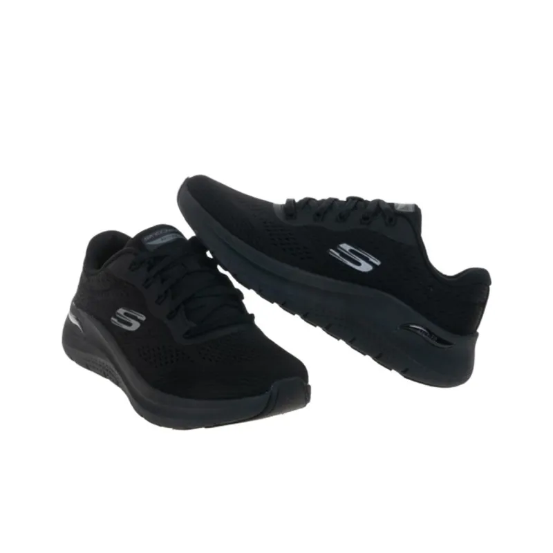 Skechers ARCH FIT 2.0 Abrasion Resistant Low Top Casual Shoes Women's Black-4