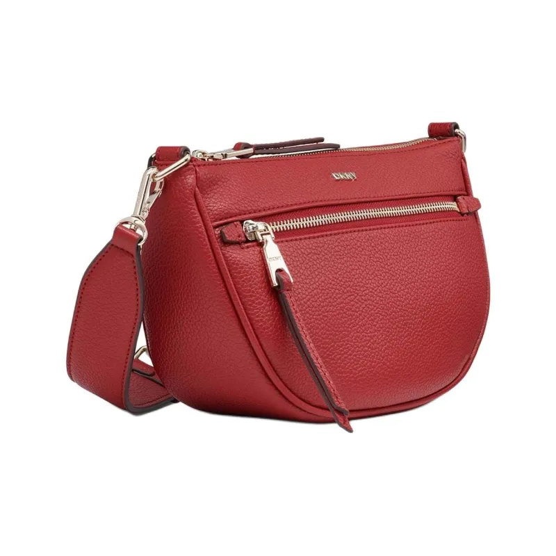 DKNY Imitation Leather Shoulder Bag Crossbody Bag Women's Red-1