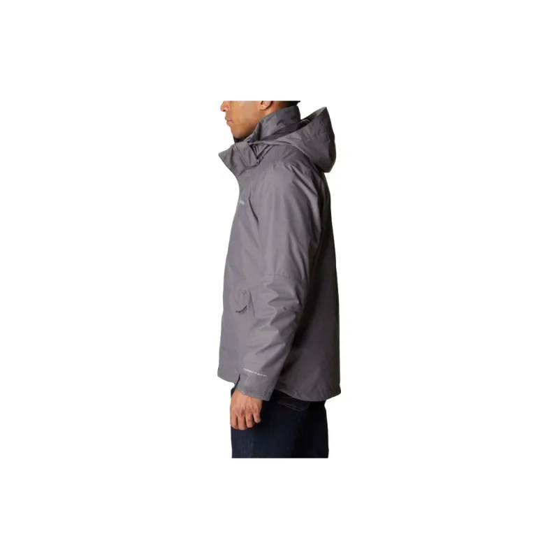 Columbia Gulfport Windbreaker Jackets Men Dark Gray-7