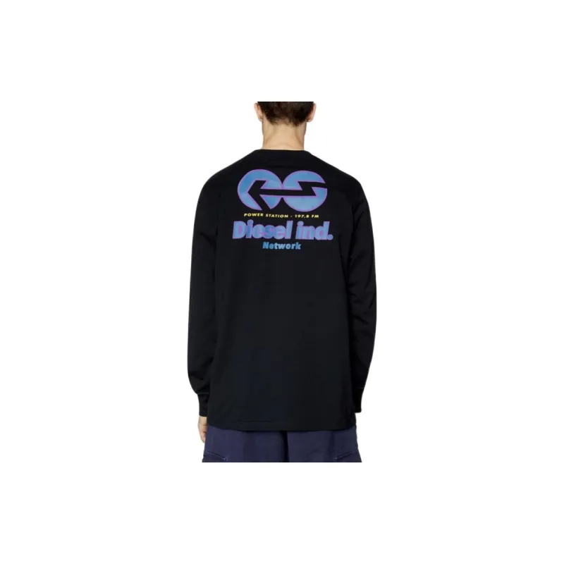 DIESEL Sweatshirts Men Black-2