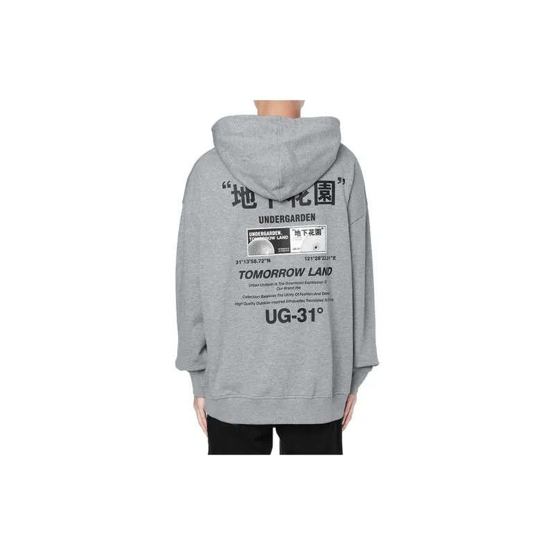UNDERGARDEN Hooded Loose Fit Sweatshirt Unisex-6