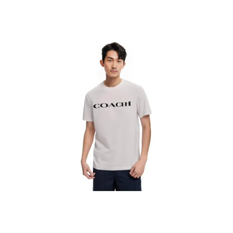 COACH T Shirts Men White-5