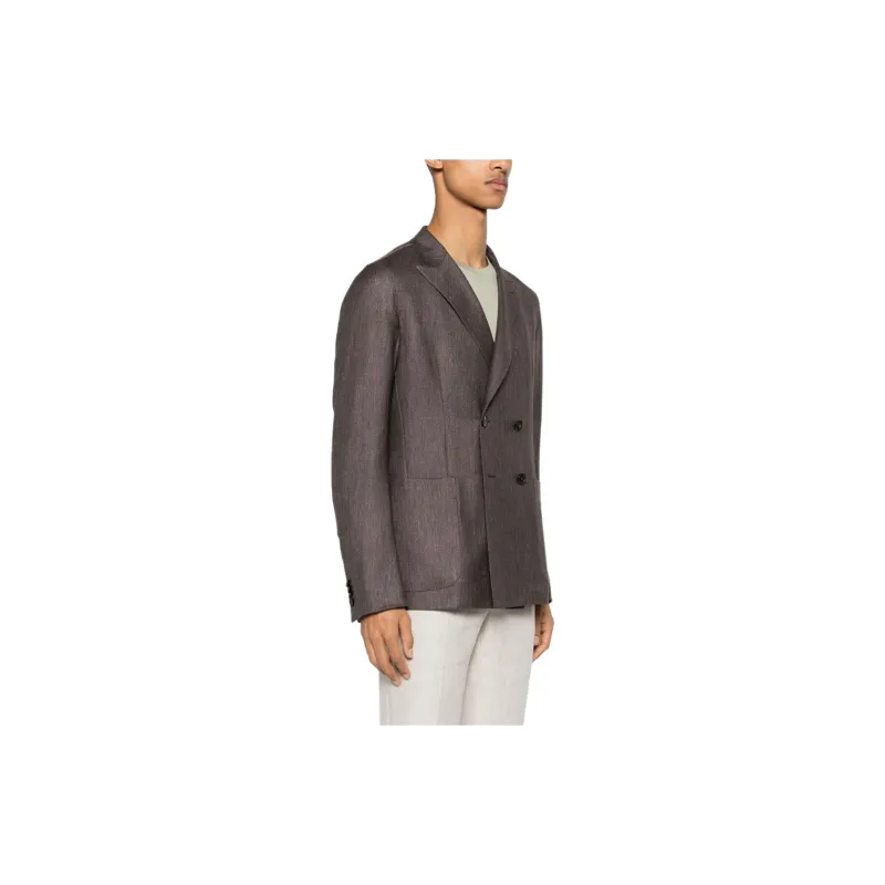 Ermenegildo Zegna Double-Breasted Tailored Blazer-3