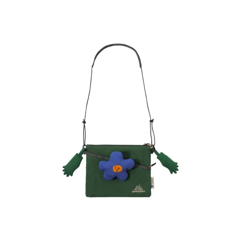 GREGORY TYAKASHA Collaboration Polyamide Crossbody Bag, Shoulder Bag Regular Unisex Green-0