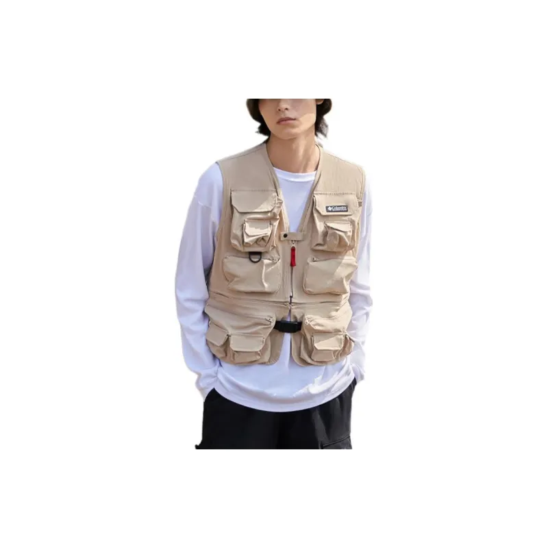Columbia Leisure Collection Vest Men's Khaki-2