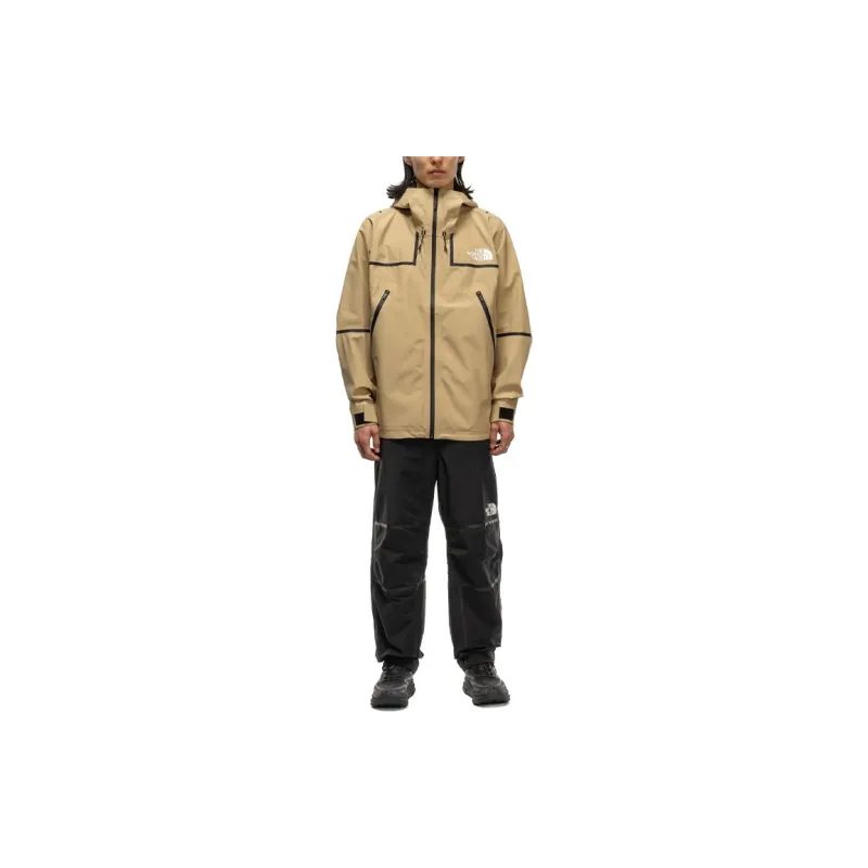 THE NORTH FACE UE Series Outdoor Hiking Water Resistant Windproof Breathable Windbreaker Jacket Men's Khaki-1