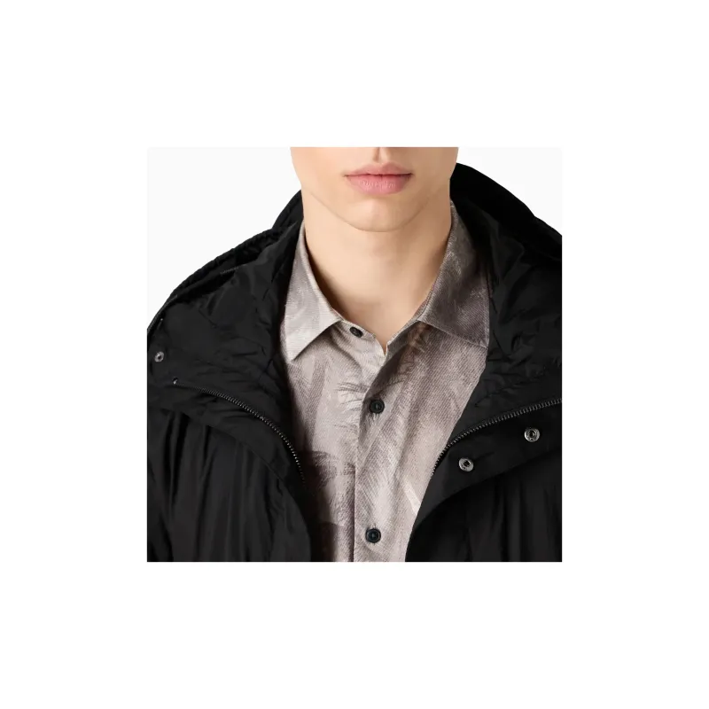 EMPORIO ARMANI Palm Tree print Button up Shirt-4