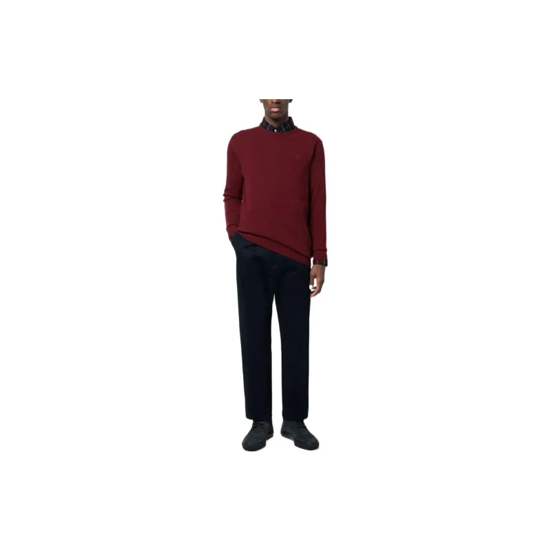 BARBOUR Sweaters Unisex Deep Red-2