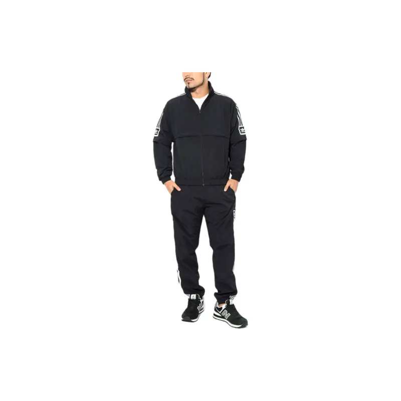Adidas Originals Jackets Men Black-4