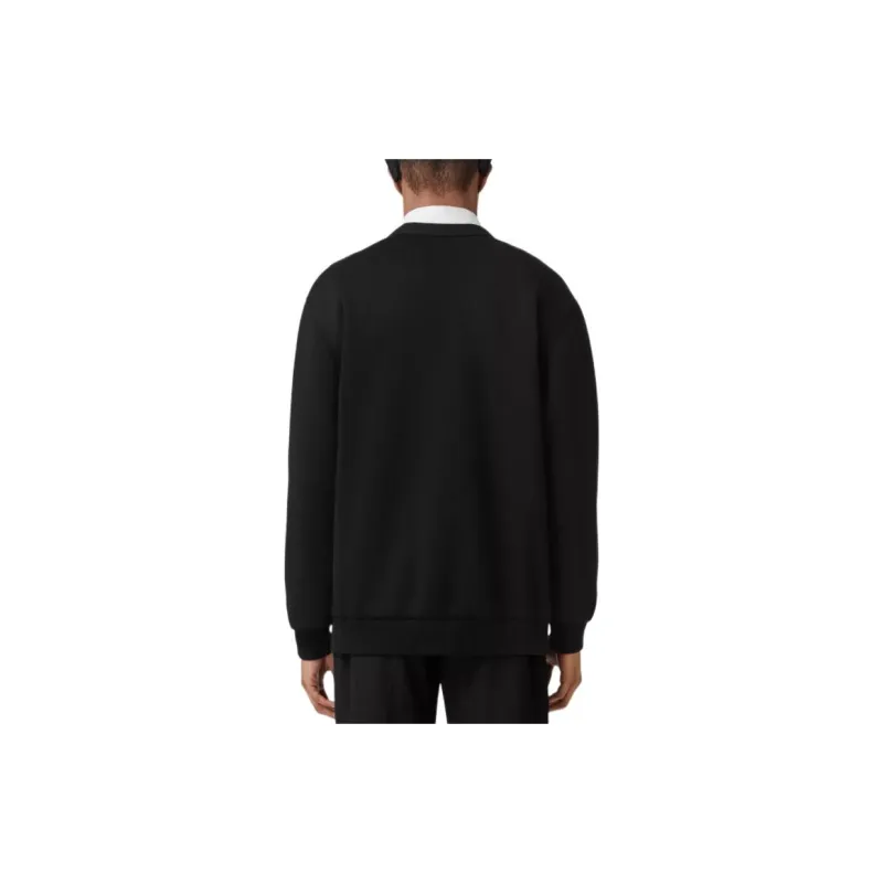 Burberry Oak Leaf embroidery Sweatshirt-2
