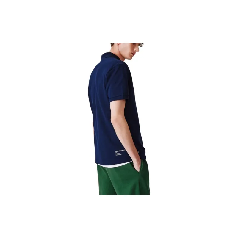LACOSTE Polo Shirts Men Navy Blue 166-3