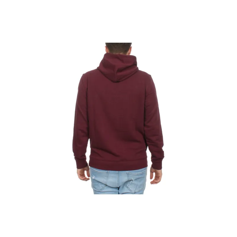 Champion Hooded Regular Sweatshirt Men's Deep Red-3