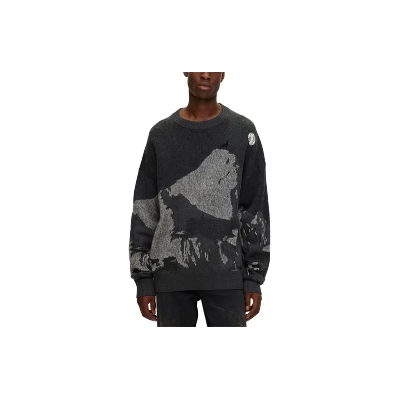 HUGO BOSS FW23 Sweater Men's Dark Gray-1
