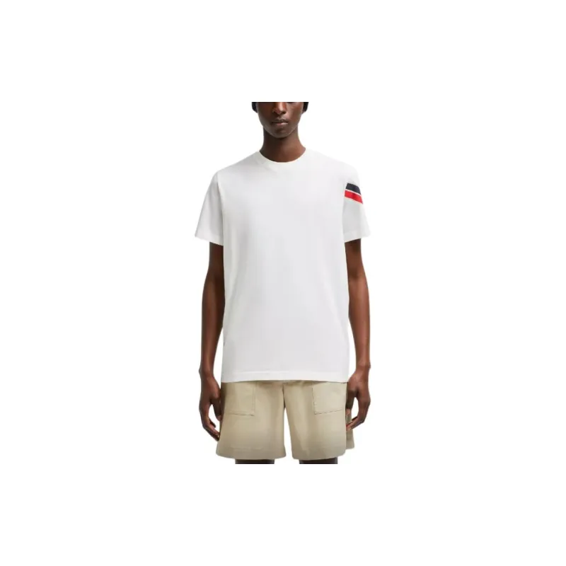 Moncler Logo Patch Crewneck T-Shirt-1