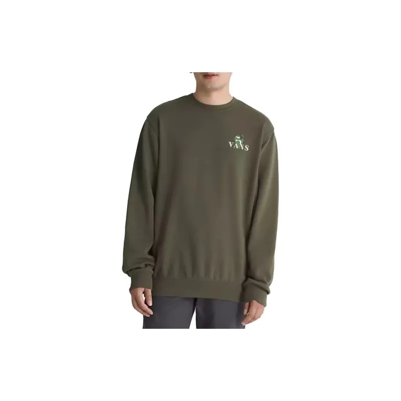 Vans Take It Easy Sweatshirts Men Green-2