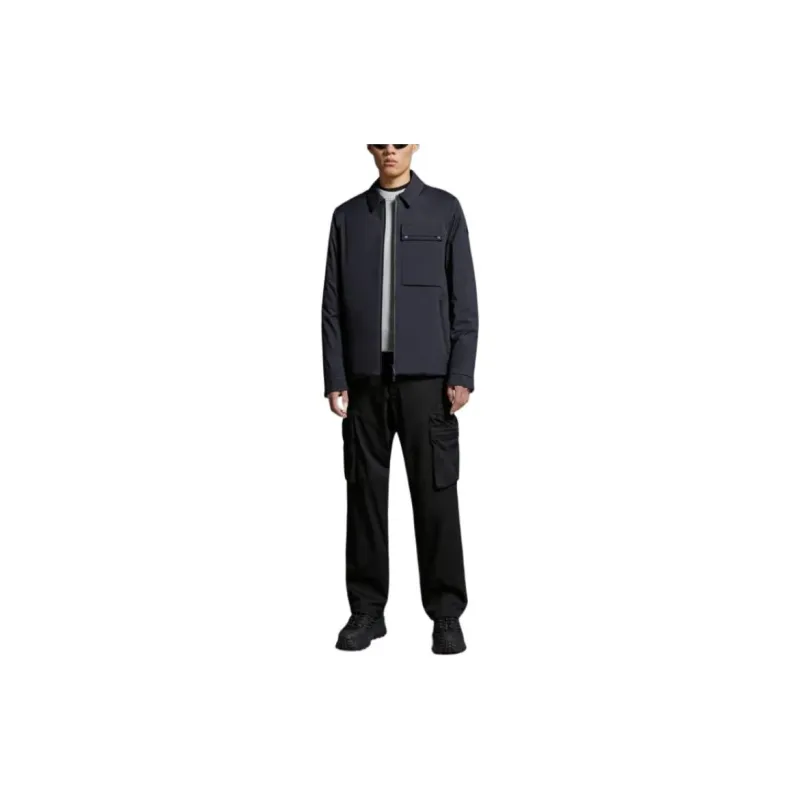 Moncler Jackets Coats Men's Black-1