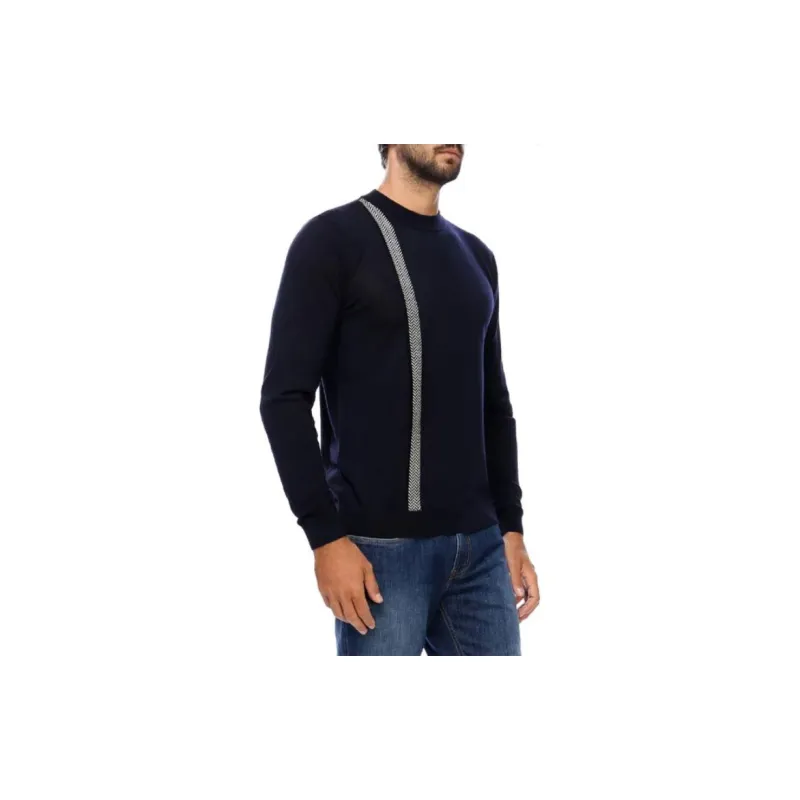 EMPORIO ARMANI Sweaters Men Black-4