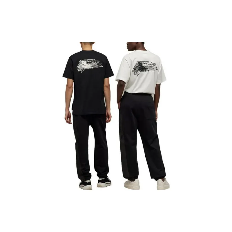 Y 3 Appliqué Logo Track Trousers-3