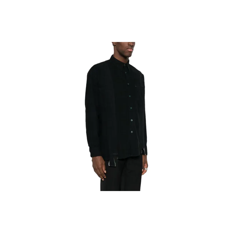 Needles Embroidered Flannel Shirt-3