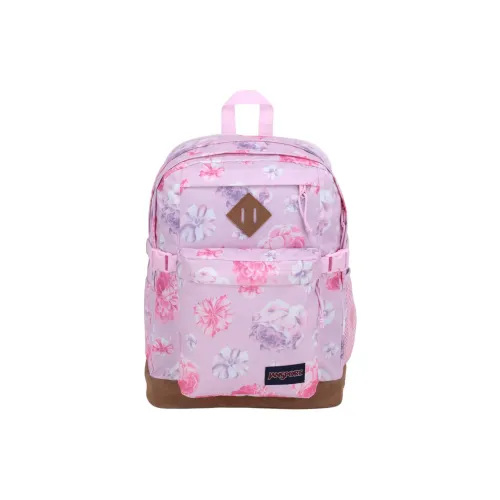 JanSport Polyester Backpack Unisex Petal Pink