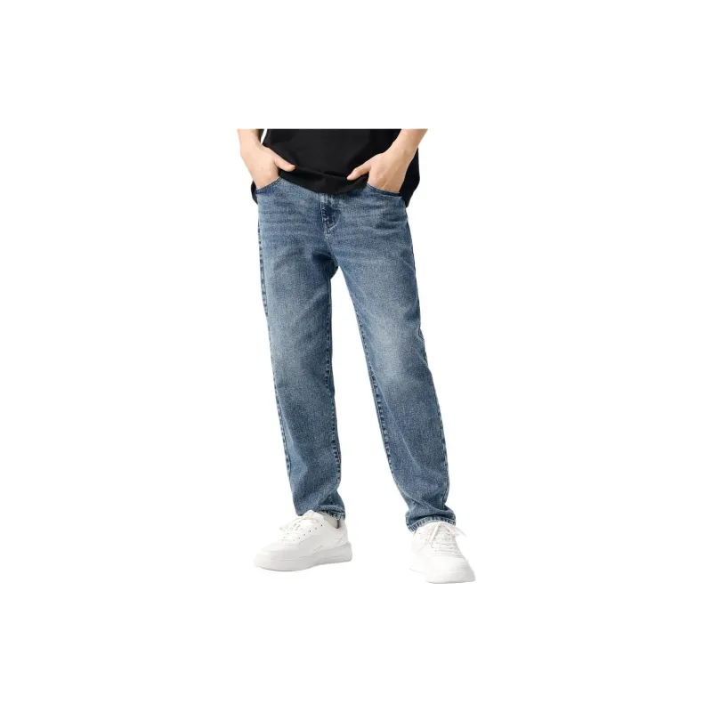 SEM/R Jeans Men's Denim Blue Gray-2