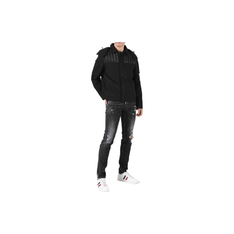 Moncler Jackets Coats Men's Black-2