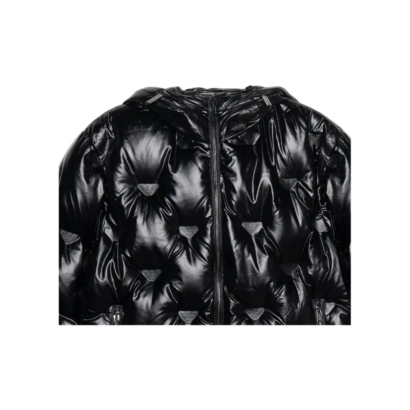 EMPORIO ARMANI Down Jacket Men's Black-5