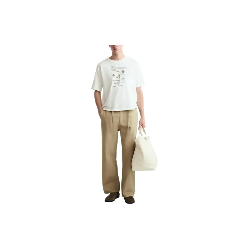 ZARA T-Shirt Men's Frosted White-2