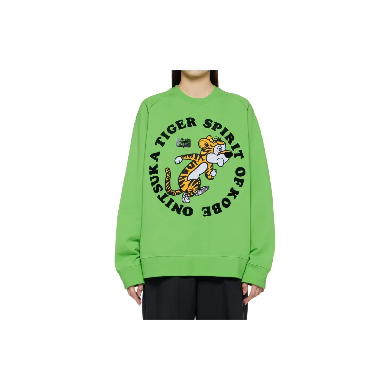 Onitsuka Tiger Sweatshirt Unisex Green-3