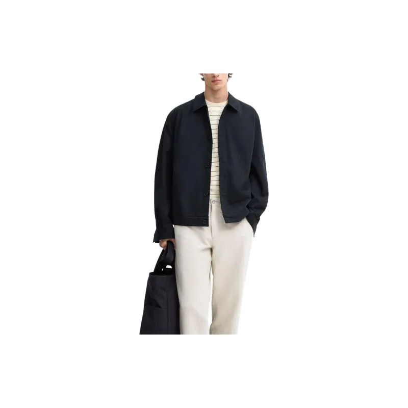 Massimo Dutti Jackets Coats Men's Sea Blue-3