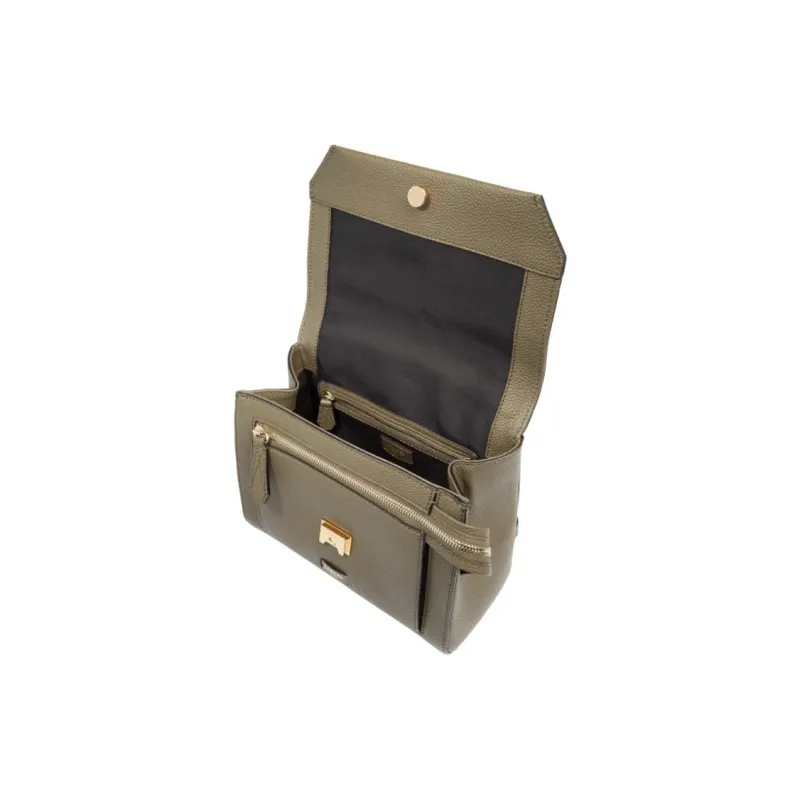 LANCEL Mini Leather Cross Bag-3