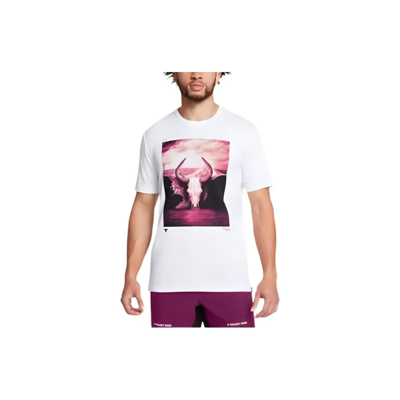 Under Armour Johnson T Shirt Men's White-2