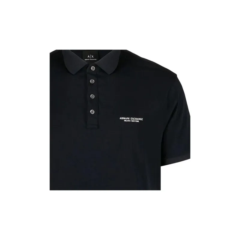 ARMANI EXCHANGE Logo print Polo Shirt-5