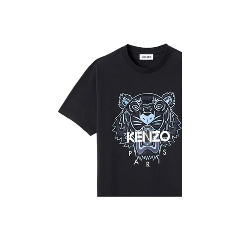 KENZO Men's Classic Tiger T-Shirt Black-4