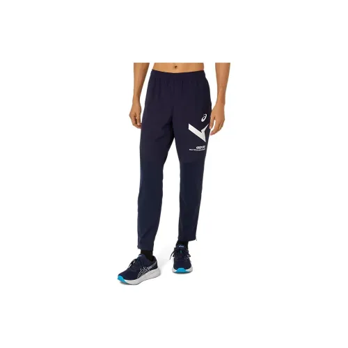 Asics AIM-TRG Knitted Sweatpants Men Midnight Blue