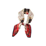 Red Frame with Floral Design