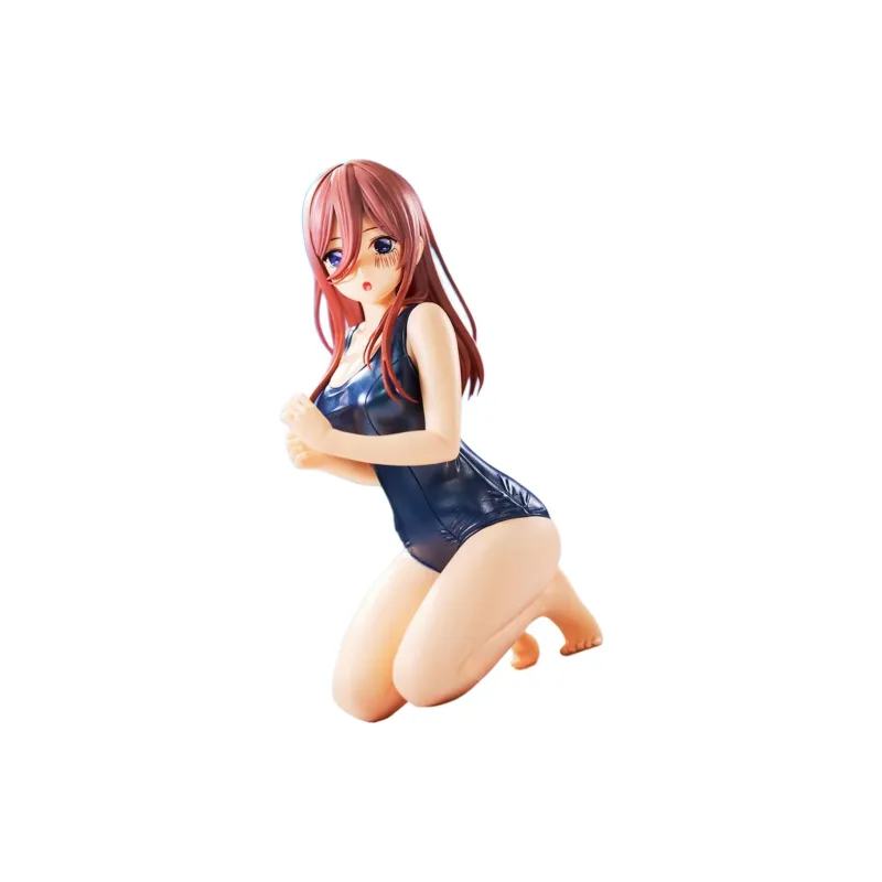 BANPRESTO Miku Nakano Celestial Vivi Movie, The Quintessential Quintuplets, School Swimsuit Bonus Gifts-1