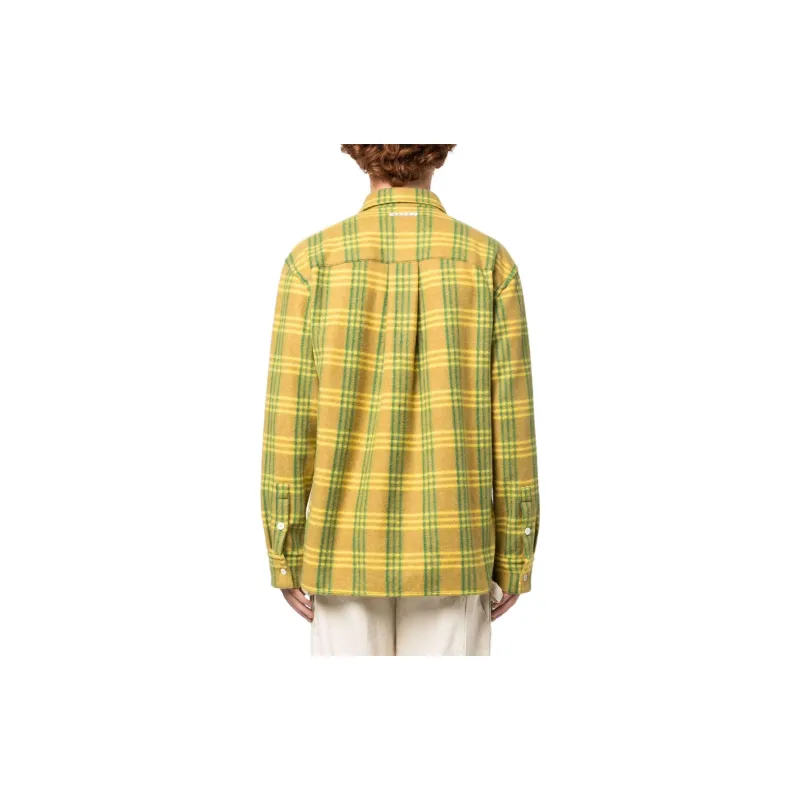 MARNI Shirts Men Yellow Green-1